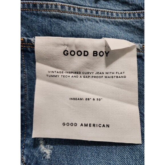 Good‎ American Good Boy Jeans Size 12 NWT - Picture 4 of 6